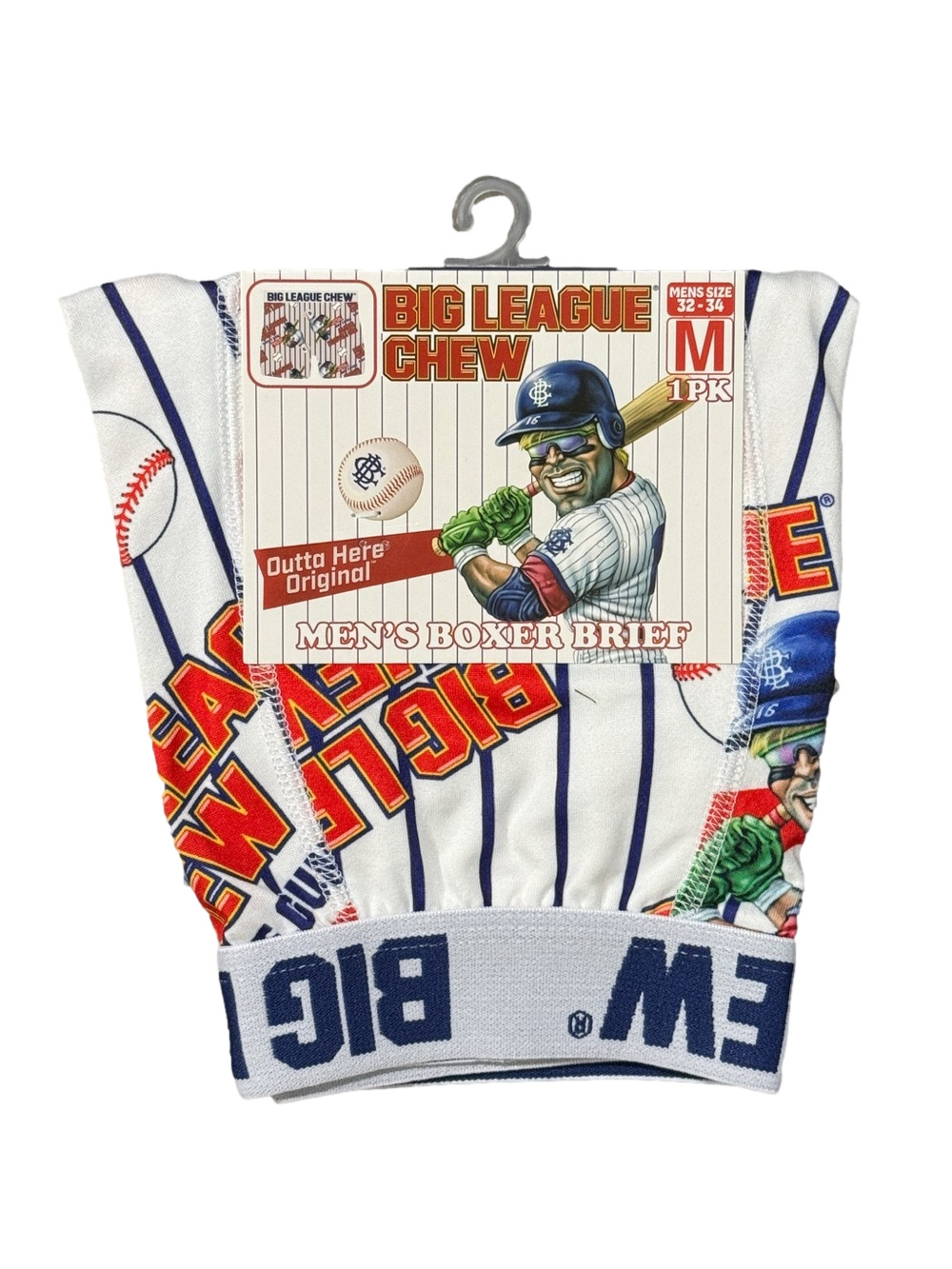Mens Big League Chew Licensed Boxer Briefs - Size Medium - NWT